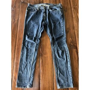Bullhead Los Angeles California Skinny Denim Jeans Sz W32 L30 Y2K 1990's classic